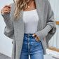 Dolman Sleeve Open Front Cardigan