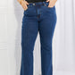 Judy Blue Ava Full Size Cool Denim Tummy Control Flare