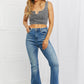 RISEN Full Size Iris High Waisted Flare Jeans