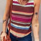 Striped Scoop Neck Tank