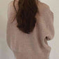 Dropped Shoulder Buttoned Cardigan