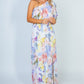 White Birch Garden Diva Floral One-Shoulder Maxi Dress