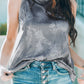 Tie-Dye Round Neck Tank