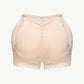 Full Size Lace Trim Shaping Shorts