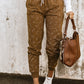 Arrow Print Elastic Waist Joggers