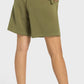 Drawstring Elastic Waist Sports Bermuda Shorts