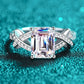 Perfect Days 3 Carat Moissanite Sterling Silver Ring