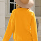 Button-Up Round Neck Cardigan