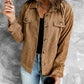 Corduroy Long Sleeve Jacket