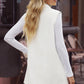 Longline Blazer Vest with Pockets