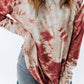 Tie-Dye Dropped Shoulder Top