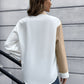 Color Block Button Down Shirt