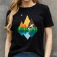 Simply Love Full Size Geometric Graphic Cotton Tee