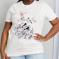 Simply Love Full Size Flower Graphic Cotton Tee