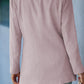 Double-Breasted Padded Shoulder Blazer with Pockets