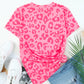 Leopard Round Neck Tee