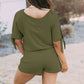 Tied Romper with Pockets