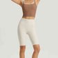 Contrast Square Neck Cropped Sports Tank