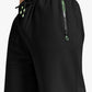 Contrast Drawstring Waist Shorts