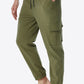 Full Size Drawstring Waist Cargo Pants