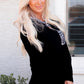 Leopard Contrast Long Sleeve Tee