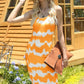Tie-Dye Spaghetti Strap Dress