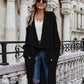 Open Front Pocket Duster Cardigan