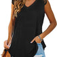 Spliced Lace Curved Hem Blouse