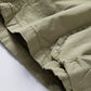 Drawstring Elastic Waist Cargo Shorts