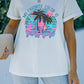 Slogan Graphic Tee Shirt