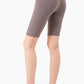Breathable High-Rise Wide Waistband Biker Shorts