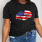 Simply Love Full Size US Flag Graphic Cotton Tee