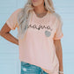 MAMA Heart Graphic Tee Shirt