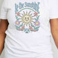 Simply Love Full Size BE THE SUNSHINE Graphic Cotton Tee