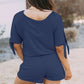 Tied Romper with Pockets