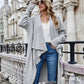 Open Front Pocket Duster Cardigan