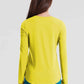 Round Neck Long Sleeve Sports Top