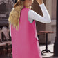 Longline Blazer Vest with Pockets