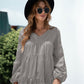 Balloon Sleeve Smock Top