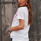 Floral Embroidery V-Neck Top
