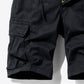 Drawstring Elastic Waist Cargo Shorts