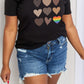 Simply Love Full Size Heart Graphic Cotton Tee