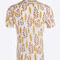 Printed Short Sleeve Collared Vacation Shirt