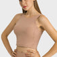 Feel Like Skin Highly Stretchy Cropped Sports Tank