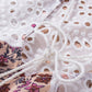 Floral Tassel Tie Eyelet Blouse