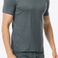 Notched Neck Short Sleeve Tee