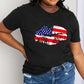 Simply Love Full Size US Flag Graphic Cotton Tee