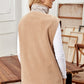 Zip Up Pocket Sherpa Vest