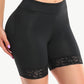 Full Size Lace Trim Lifting Pull-On Shaping Shorts