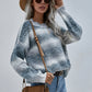 Gradient Stripes Rib-Knit Sweater